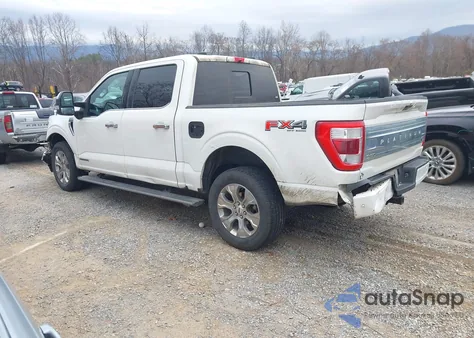 2021 Ford F-150 Platinum from USA, damaged, VIN 1FTFW1ED3MFB76246